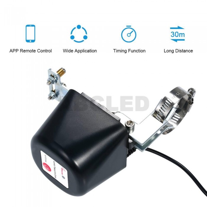 Abcled.ee - Smart Gas Water Valve 12V Wireless Tuya ZigBee