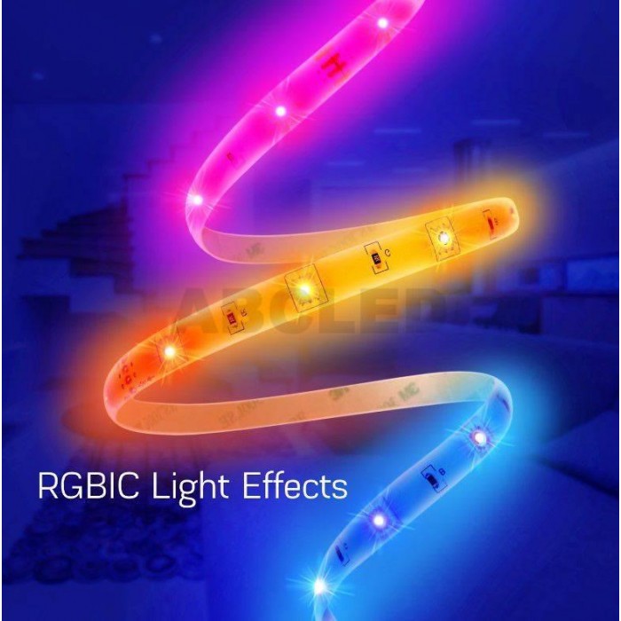 Abcled.ee - Nutikas digitaalne LED-riba RGB IC WIFI 5m 18W
