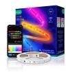 Smart Digital LED-nauha RGB IC WIFI 5m 18W TUYA/Smart Life NOUS F4