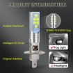 Abcled.ee - LED авто лампочки 2шт H1 6000K 12V 8W 1400Lm Xstorm