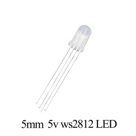 LED 2812 Addrressable RGB DIFFUSE 5V 5mm