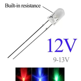 DIP LED RGB slow color change 12V 5mm