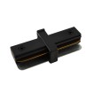  I-connector for track rails HQ series 1-phase black