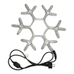 LED snowflake 40cm IP65 White