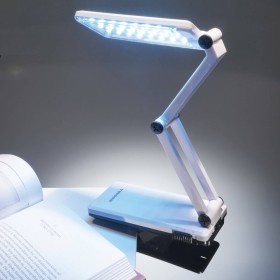 LED rotating table lamp TIROSS with battery