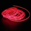Neon cord for car 3m Red 12V