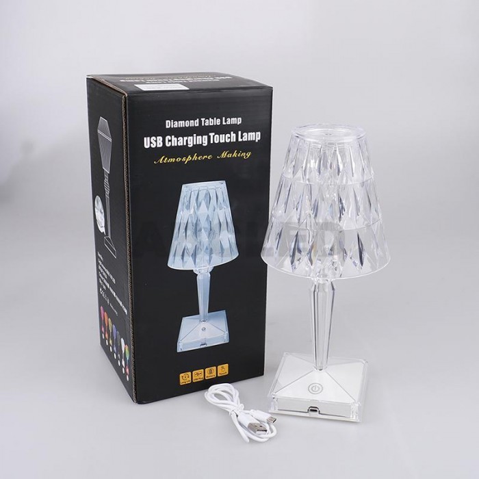 Abcled.ee - LED lamp Diamond 3 colors sensor USB Rechargeable