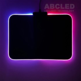 LED Luminous mouse pad 25x35cm RGB USB