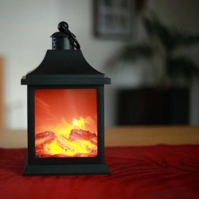 3D Fireplace small USB/2xLR14 15x15x27cm