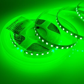 LED Лента Зеленая 3528smd 120l/m 9.6W/m 960Lm/m IP20 12V Premium