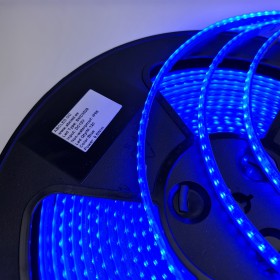 LED Лента Синяя 3528smd 120Led/m 9.6W/m 960Lm/m IP68 12V Premium