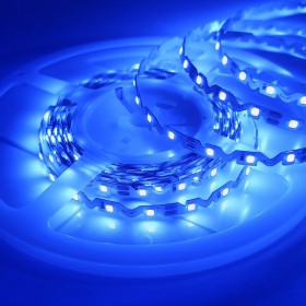 LED Лента S-Type Синяя 2835smd 60Led/m 6W/m1200 Lm IP20 12V Premium