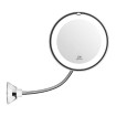 Mirror with LED light 3xAAA 10x magnification