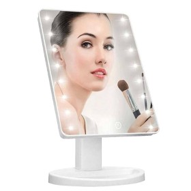 Mirror with LED light Sensor 4xAA USB
