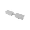 Ultra Thin MAGNET track rail I-connector flexible 48V white