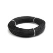 Tinned copper wire 0.33mm² 22AWG with silicone insulation Black