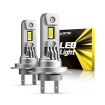 LED car bulbs headlights H7 AUXITO Super Bright 6500K super powerful turbo set 2pcs
