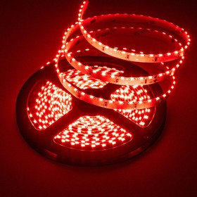LED Лента Бокового свечения Красная 315smd 120Led/m 12W/m IP20 12V Premium