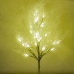 LED valgusega Puu patareidega Soe Valge 3xAAA