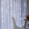 Abcled.ee - LED light curtains WIRE WHITE 3x2m USB adapter
