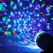 LED Disco Party Bulb E27 3W RGB 230V Ø8x14cm
