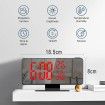 Abcled.ee - Digital alarm clock with projector RED C°/H%/USB