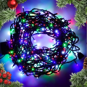 Led Christmas lights 500LED 33.5m RGB 230V with controller connectable