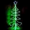 LED Rope 3D Christmas Tree Light 110cm IP65 230V