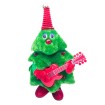Christmas Tree LED funny plush dancing music toy with guitar 40cm 3xAA