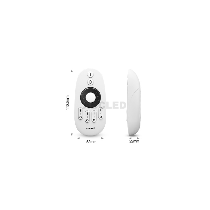 Abcled.ee - Dual White pult 2.4 GHz 4-Zone Milight