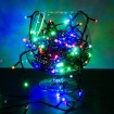 Led Christmas lights 200Led 14m RGB with white flickering 230V connectable