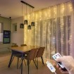 LED light curtains WIRE WARM 3x2m with USB adapter Remote