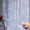 LED light curtains WIRE WHITE 3x3m USB Remote