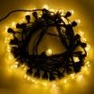 Led outdoor Christmas lights 40-balls 12m 4cm 5W Warm white IP65 connectable