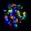 LED Christmas lights mini Balls 100led 4W 7.5m RGB with controller connectable 230V