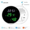 Abcled.ee - Smart temperature humidity sensor LCD Wi-Fi TUYA