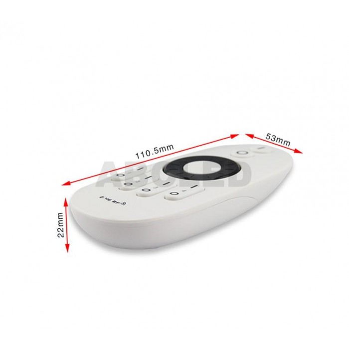 Abcled.ee - Dual White remote controller 2.4 GHz 4-Zone Milight