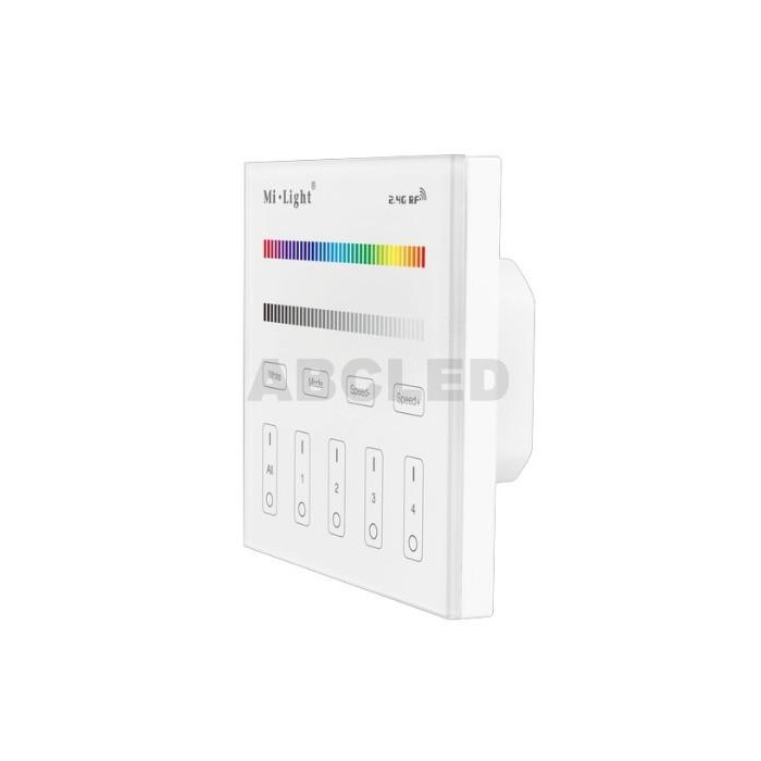Abcled.ee - RGB/RGBW LED älykäs ohjausseinäpaneeli 2.4 GHz