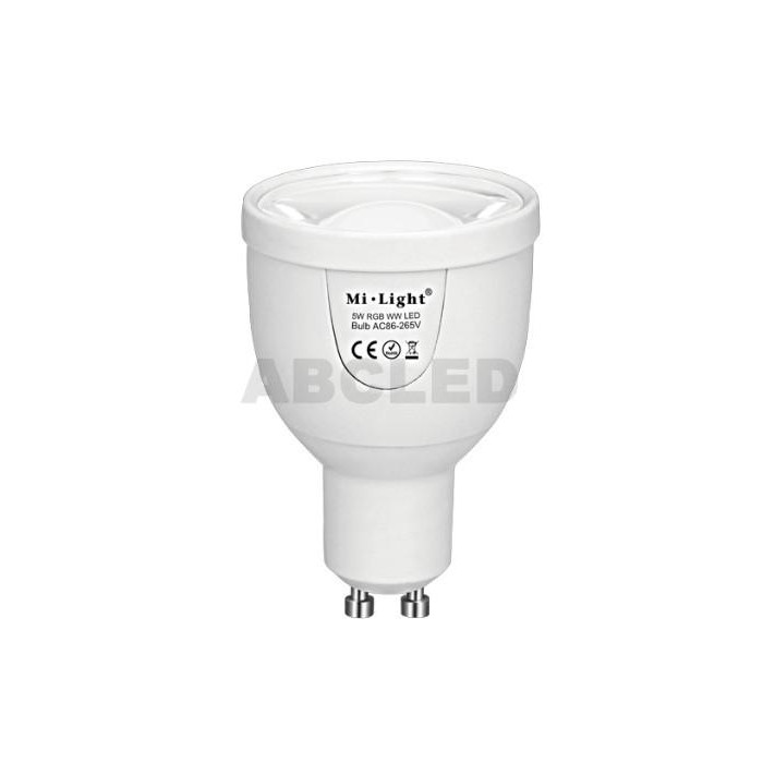 Abcled.ee - 4W Dual White GU10 Led smart bulb Wifi, 2.4GHz