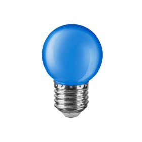 Led лампочка E27 G45 1W 650LM Синяя