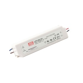 LED power supply 24V 2.5A 60W IP67 LPV Mean Well