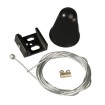 Power track suspension kit 2m wire 3-phase gray