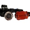 Front and Rear Bicycle Light Set with battery