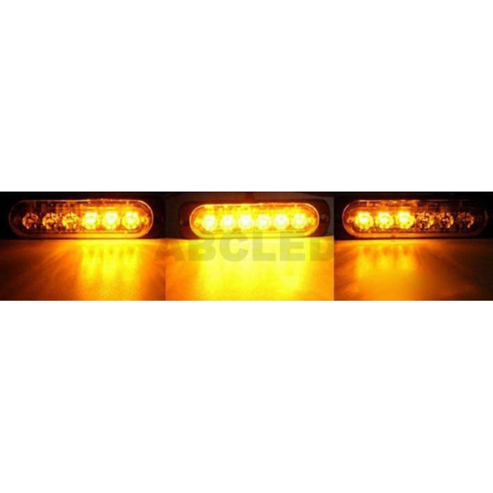 Abcled.ee - Car strobe lights 6Led flash 8W 12V
