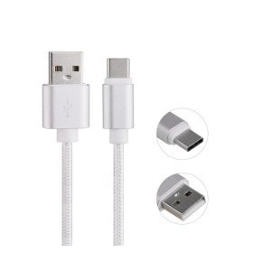 USB to USB Type-C Fast charge white cable 1m