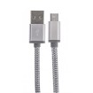 USB2.0 laadija juhe Micro-USB Android metalli kaabliga 1m