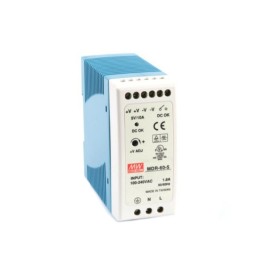 LED power supply 5V10A 50W MeanWell DIN MDR-60-5