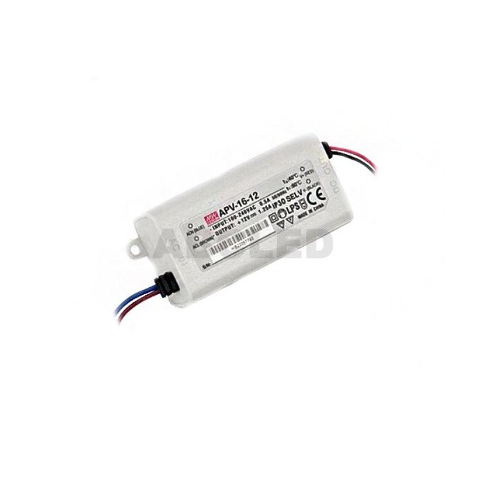 Abcled.ee - LED power supply 12V 1.25A 15W IP42 APV Mean Well