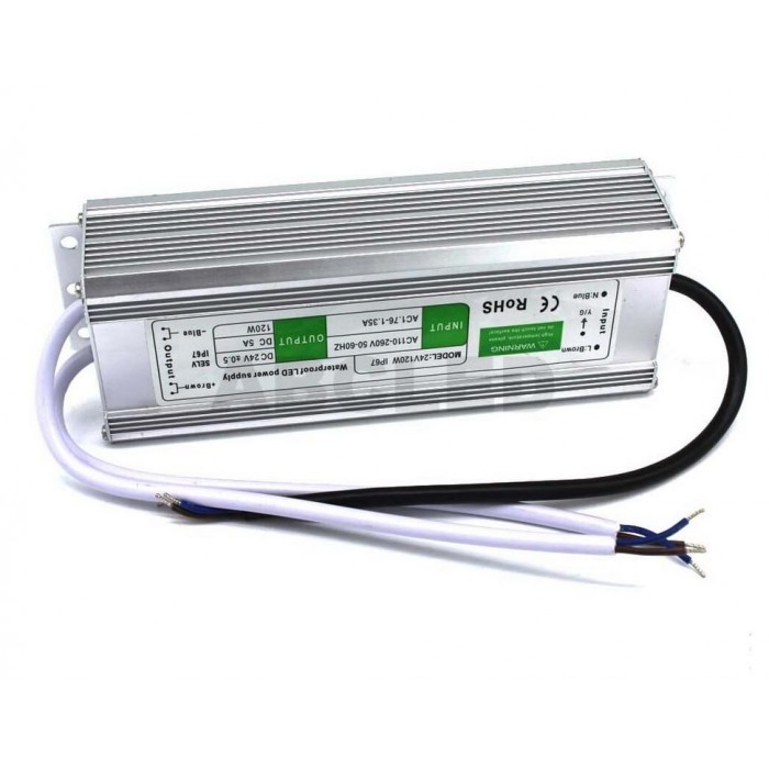 Abcled.ee - LED power supply 24V 5A 120W IP67