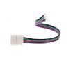 Led strip connector 4pin RGB flexible 10mm